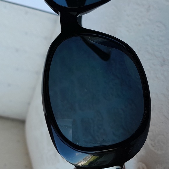 Chanel Camellia Black Sunglasses White Flowers! - Picture 8 of 16